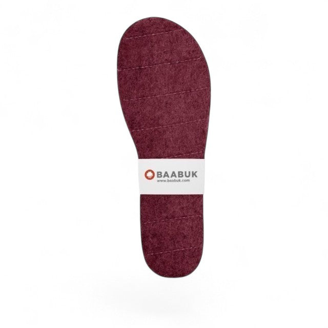 Insoles - Slippers Bordeaux
