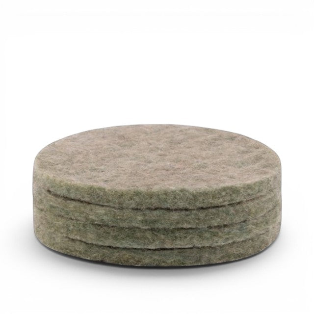 Felt Coaster 4 Pack - Khaki