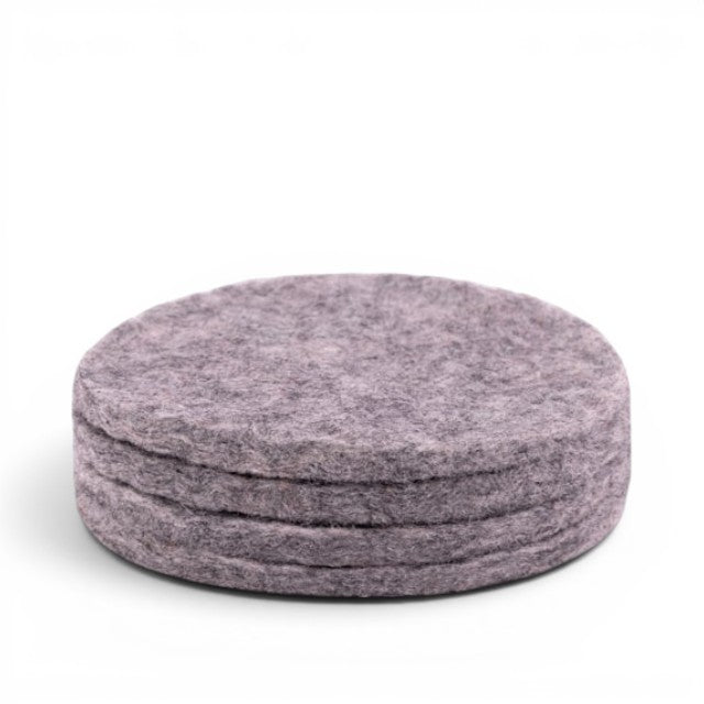 Felt coasters